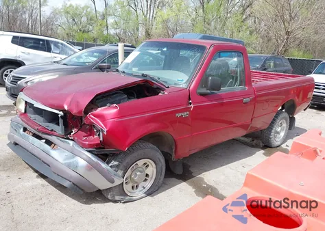 1997 Ford Ranger Splash/Xlt z USA, uszkodzony, nr VIN 1FTCR10A1VUA69748
